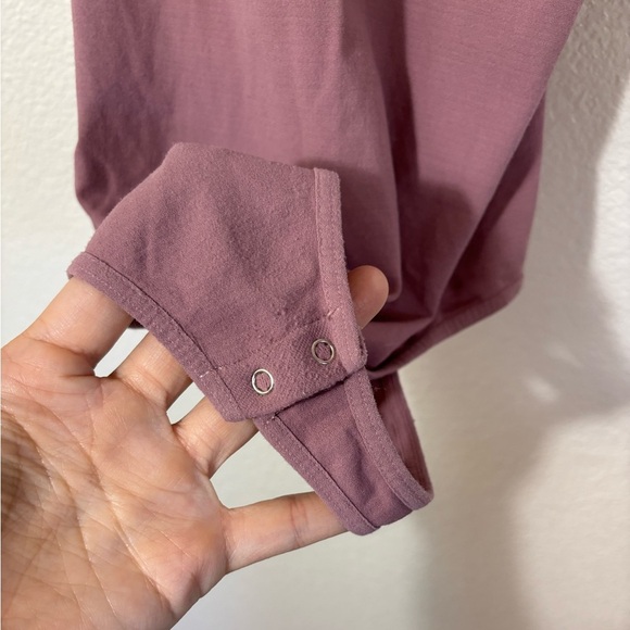 Intimately Free People Down To Earth Bodysuit Size XS/S Dusty Rose | boho | - Picture 3 of 5